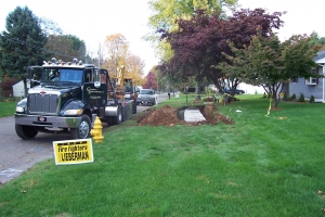 Installation of New Leaching Field | Country Landscaping, LLC